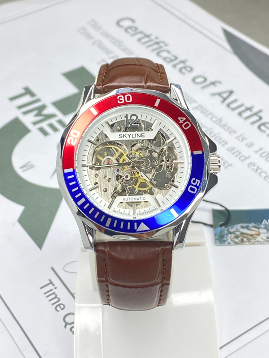 SKYLINE Mechanical Moment Automatic Straps Watch