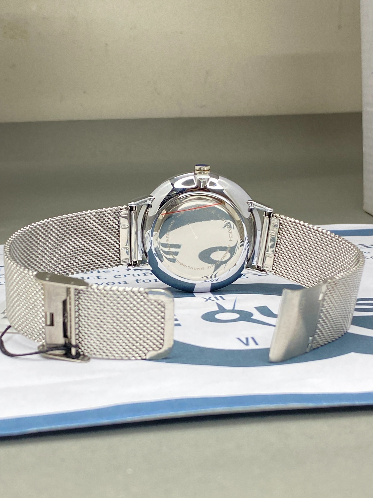 JUST WATCH Men’s Analog Stainless Steel Chain Wrist Watch