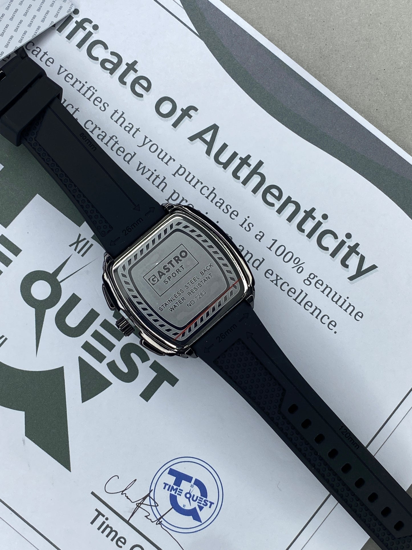 GASTRO Curvex Shape Dial Analog Sports Watch With Date Display and Durable Straps