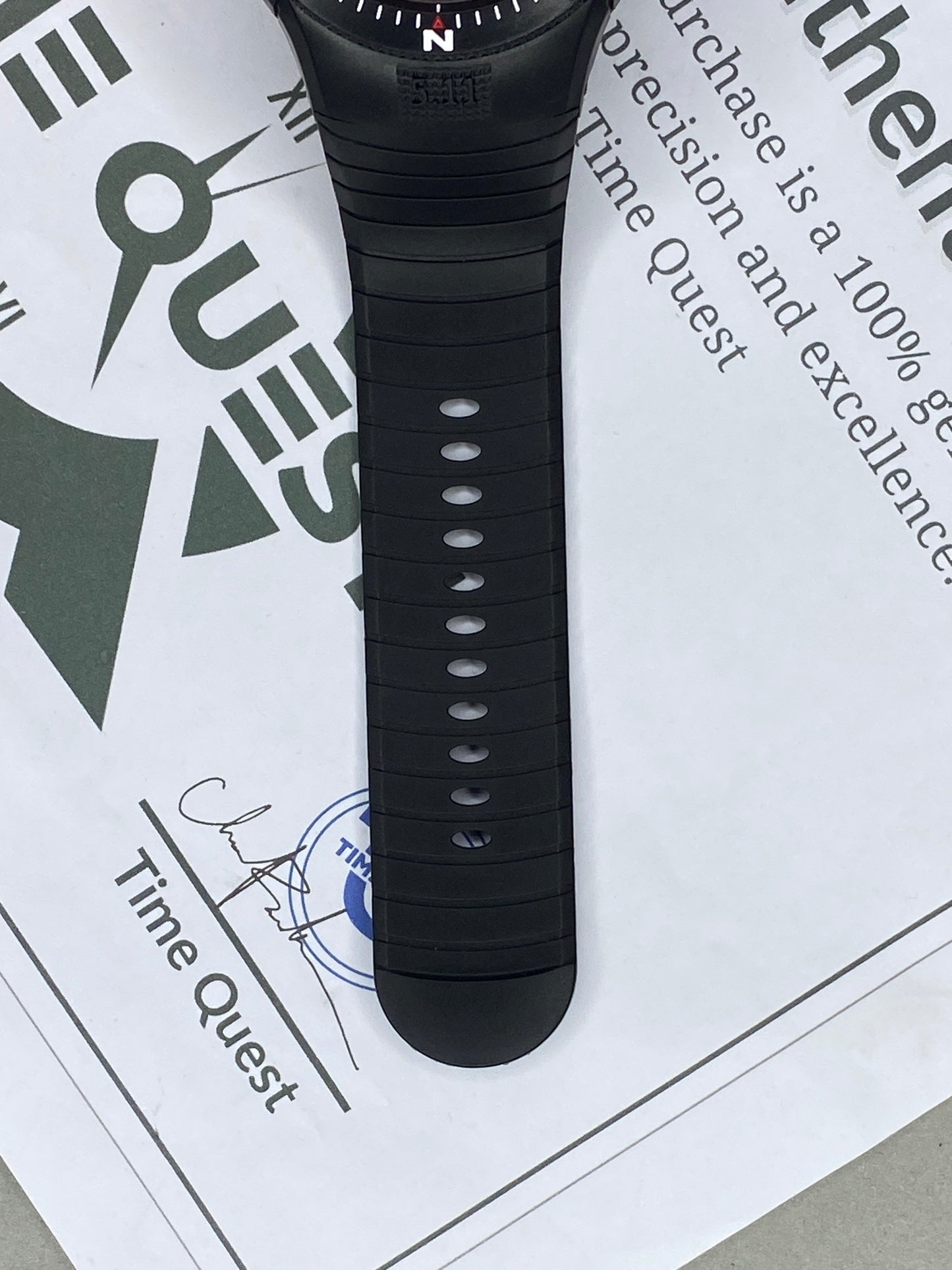 Men's Round Dial Rotatable Bezel Digital Display Multifunctional Sports Watch