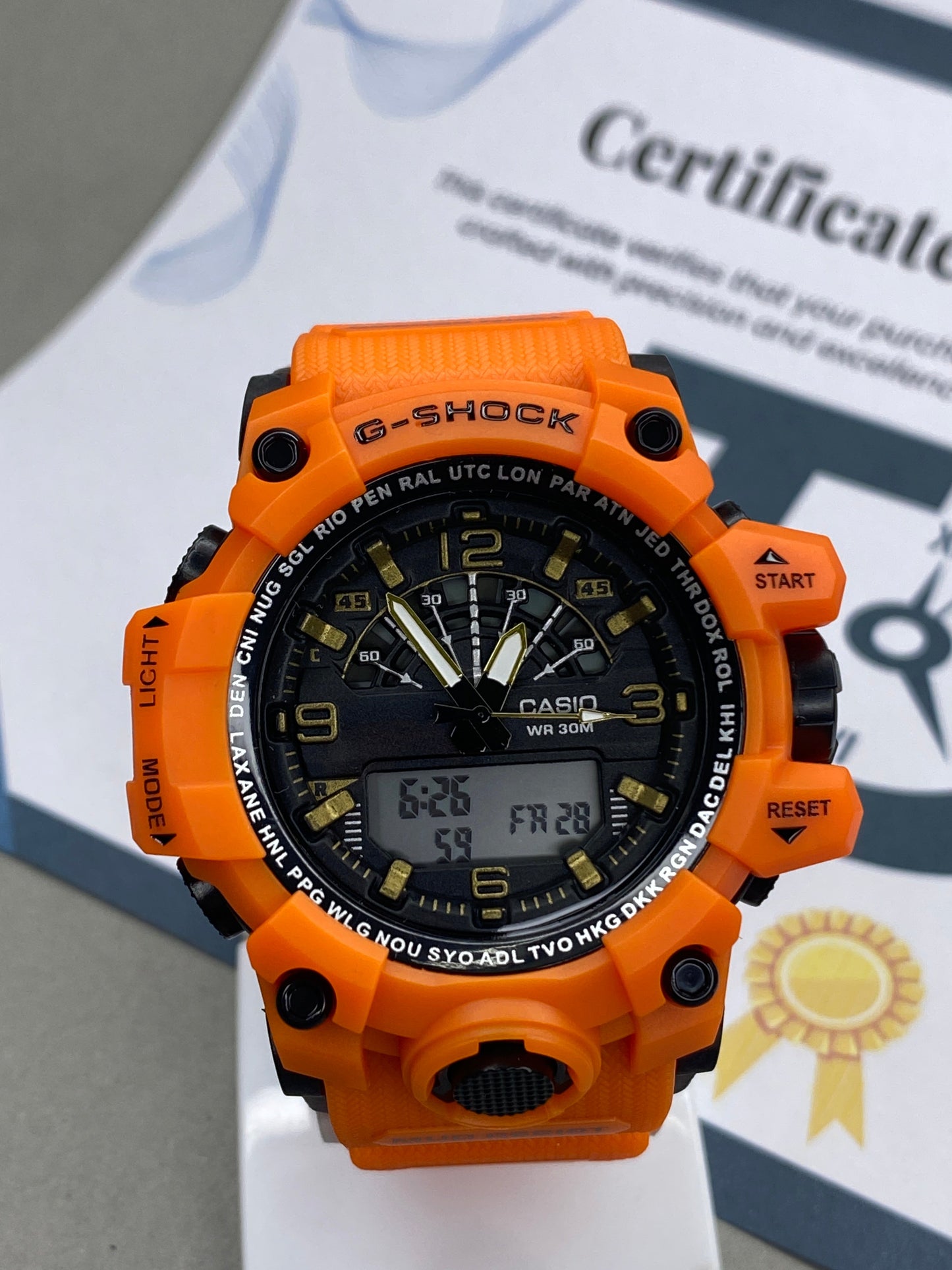 Casio G-Shock Dual-Time ( Analog & Digital ) Sports Watch