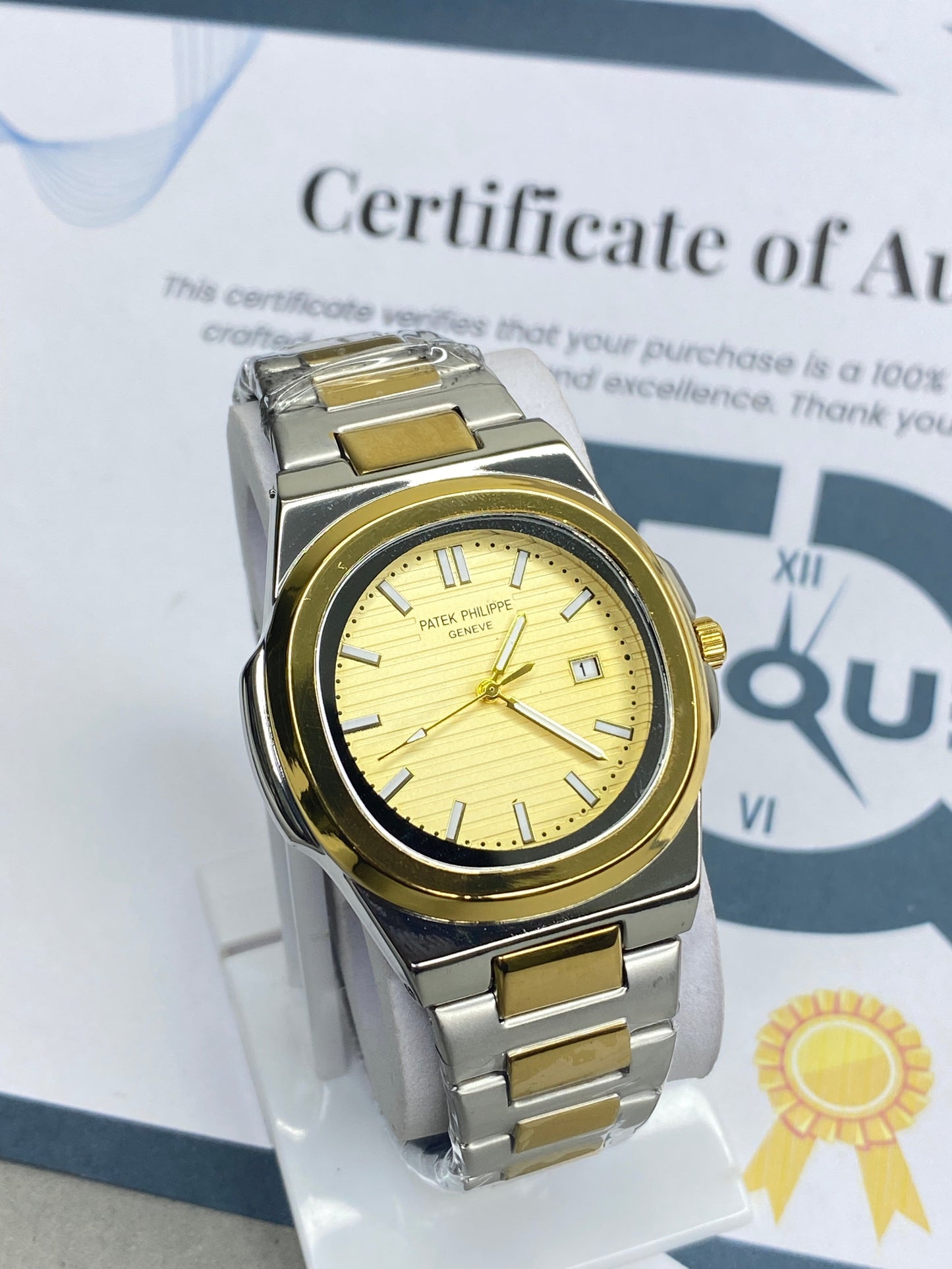 PP Butterfly Lock Premium Chain Watch For Men