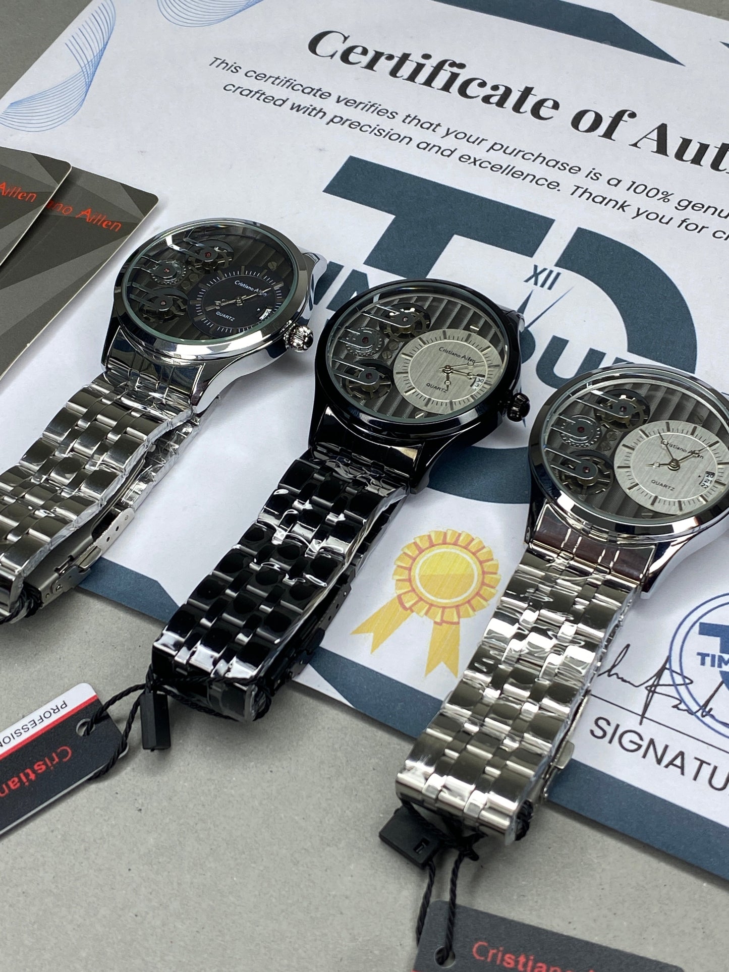 Cristiano Aillen CA-869 Stainless Steel Chain Watch