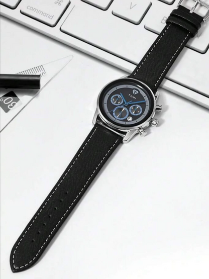 TOMI T-603 S6 Series Luxury Men’s Watch Gift Set with Cufflinks & Tie Pin Elegant Business Box