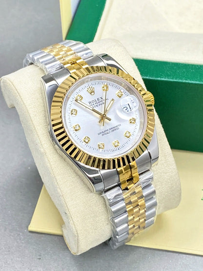 RLX Automatic Movement Oyster Perpetual Datejust Automatic Movement Luxury Chain Watch