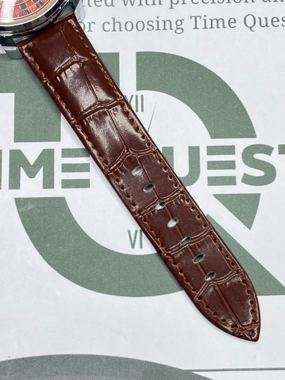 HERYI Caseno Design Roulette Tourbillon Watch For Men With Durable Straps