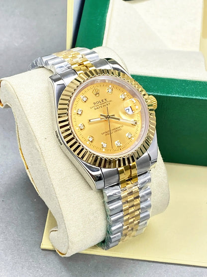 RLX Automatic Movement Oyster Perpetual Datejust Automatic Movement Luxury Chain Watch