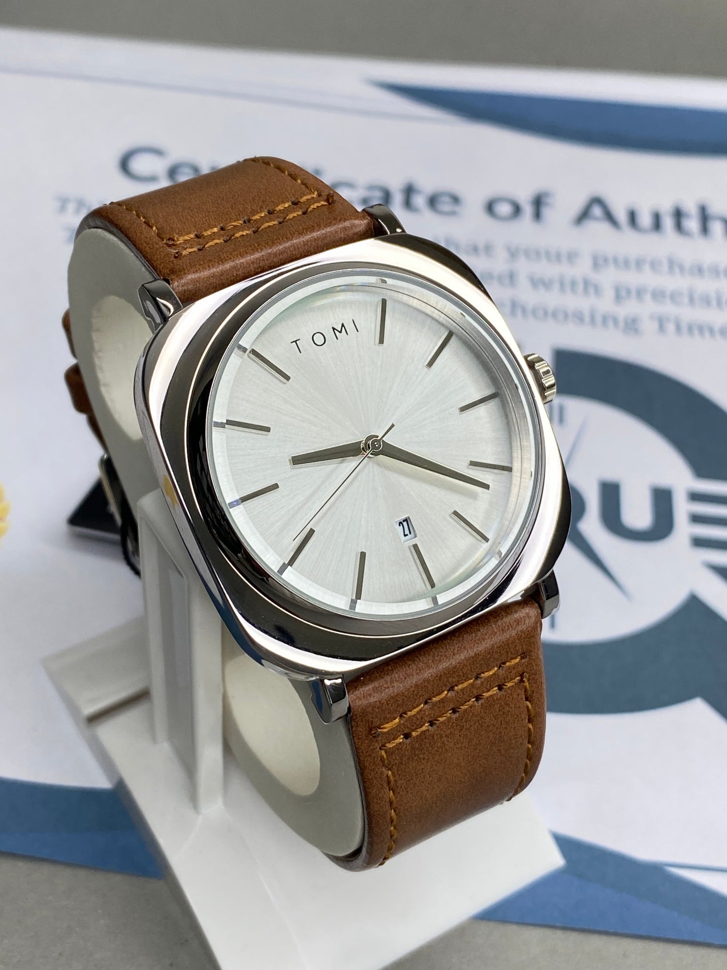 Tomi T-084 Date & Time strap Watch