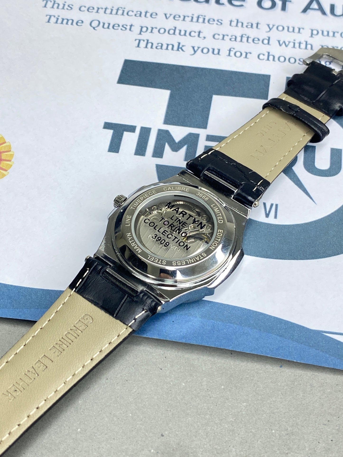 Martyn Line Automatic - Mechanical Movement Straps Watch