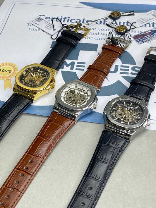 Martyn Line Automatic - Mechanical Movement Straps Watch