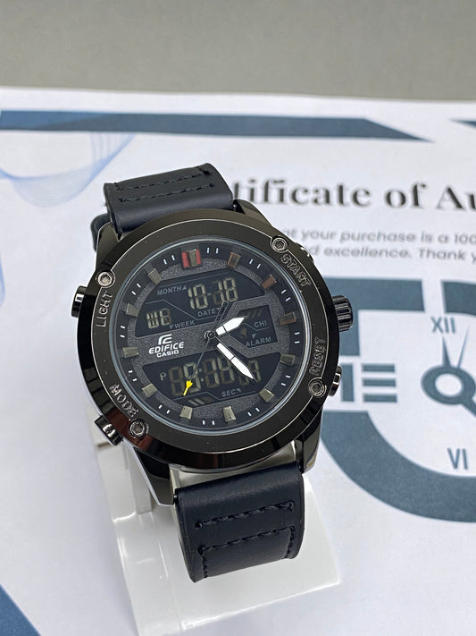 Edf-3689 Dual time Watch For Men