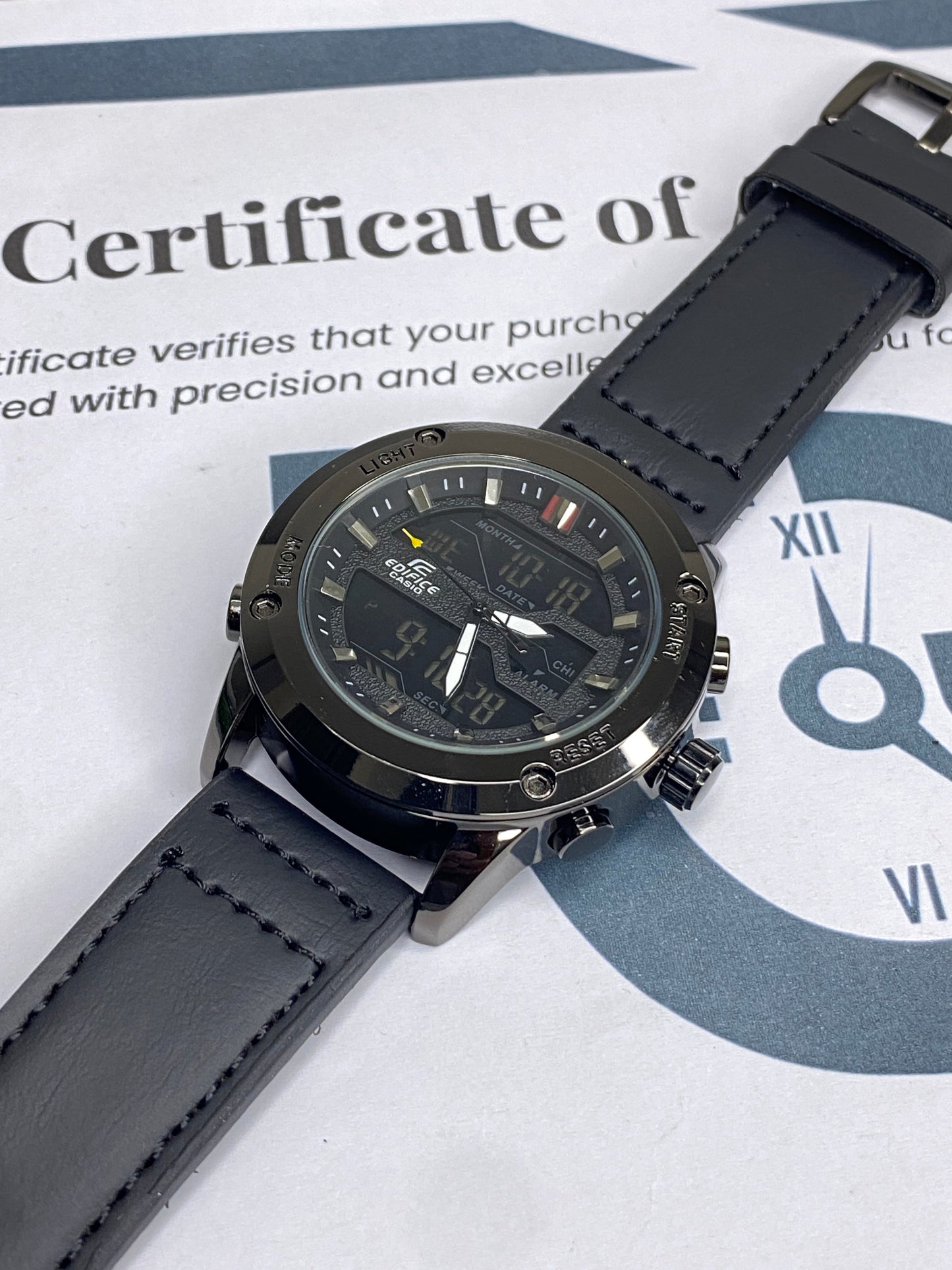 Edf-3689 Dual time Watch For Men