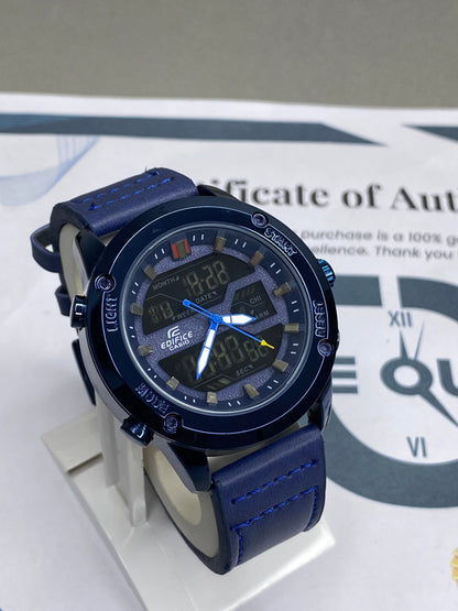 Edf-3689 Dual time Watch For Men