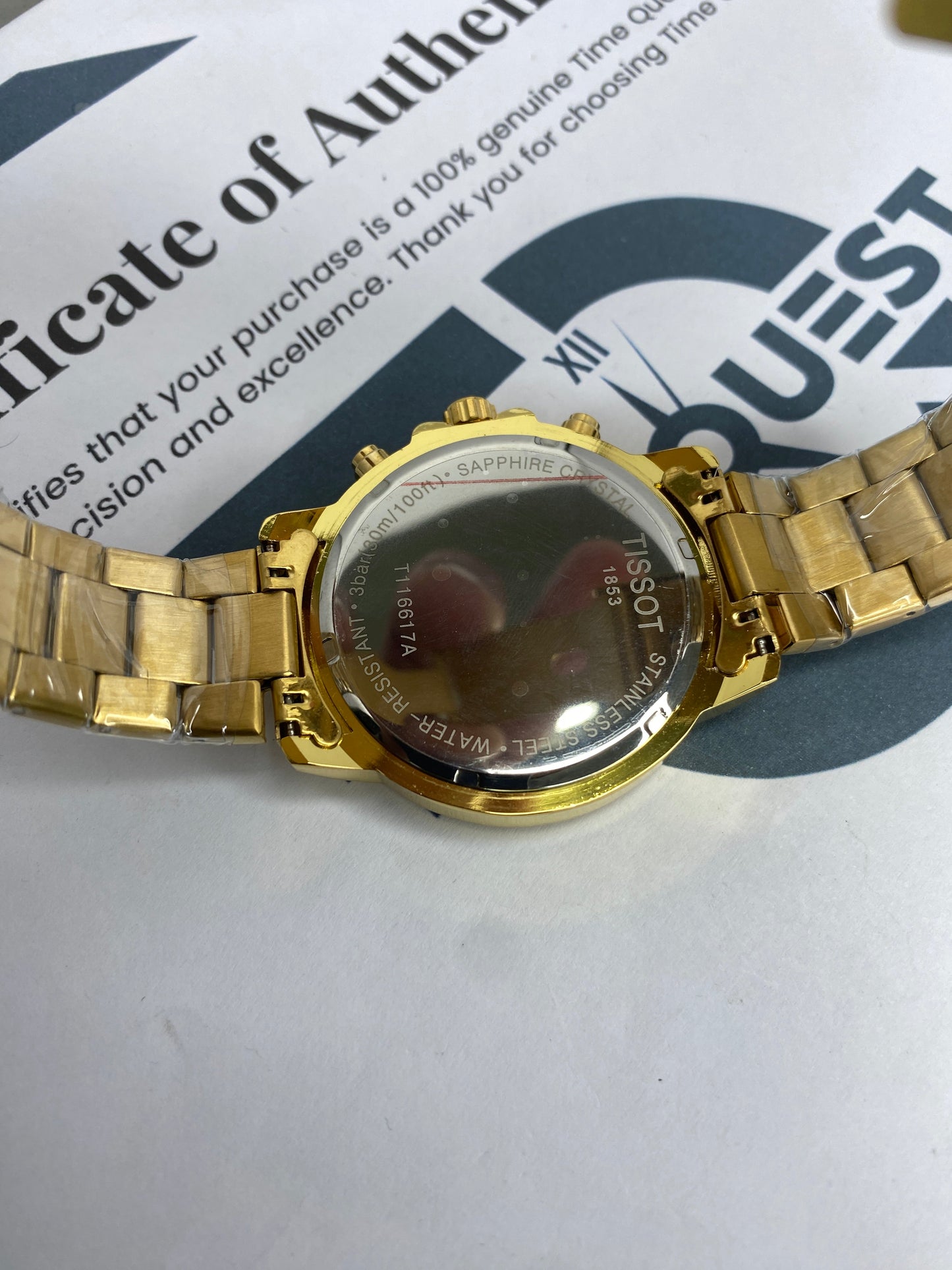 Tis-1853 Chronograph Working Chain watch For Men