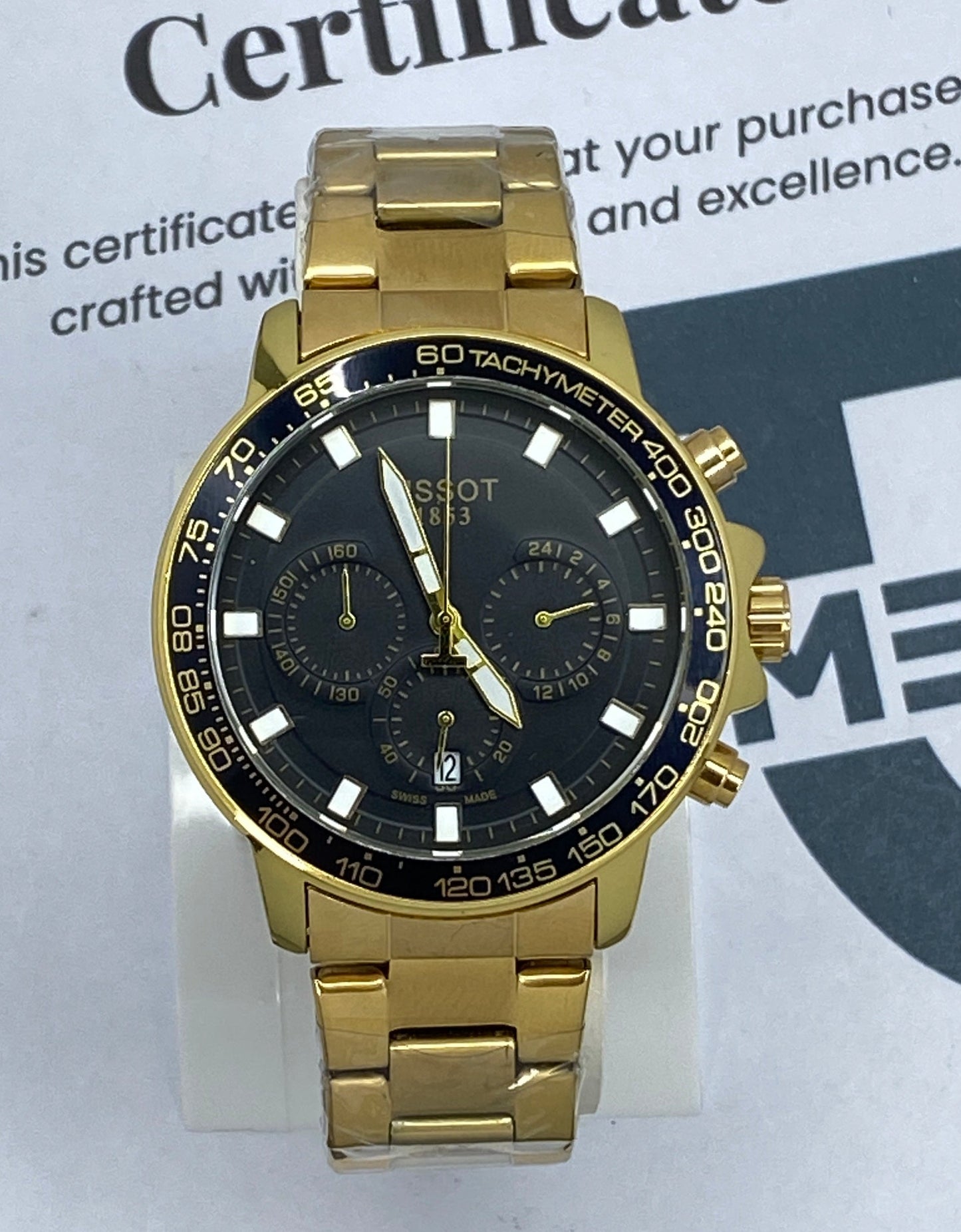 Tis-1853 Chronograph Working Chain watch