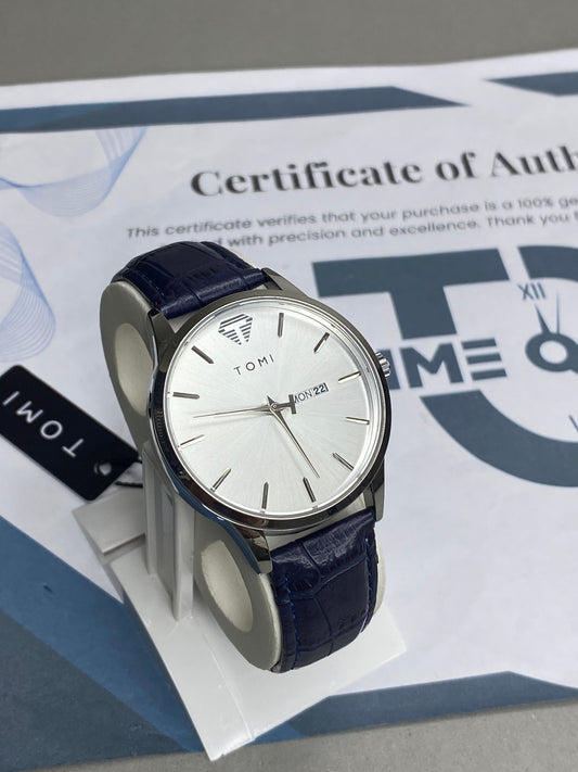 Tomi T-045 Date & Day Strap For Men