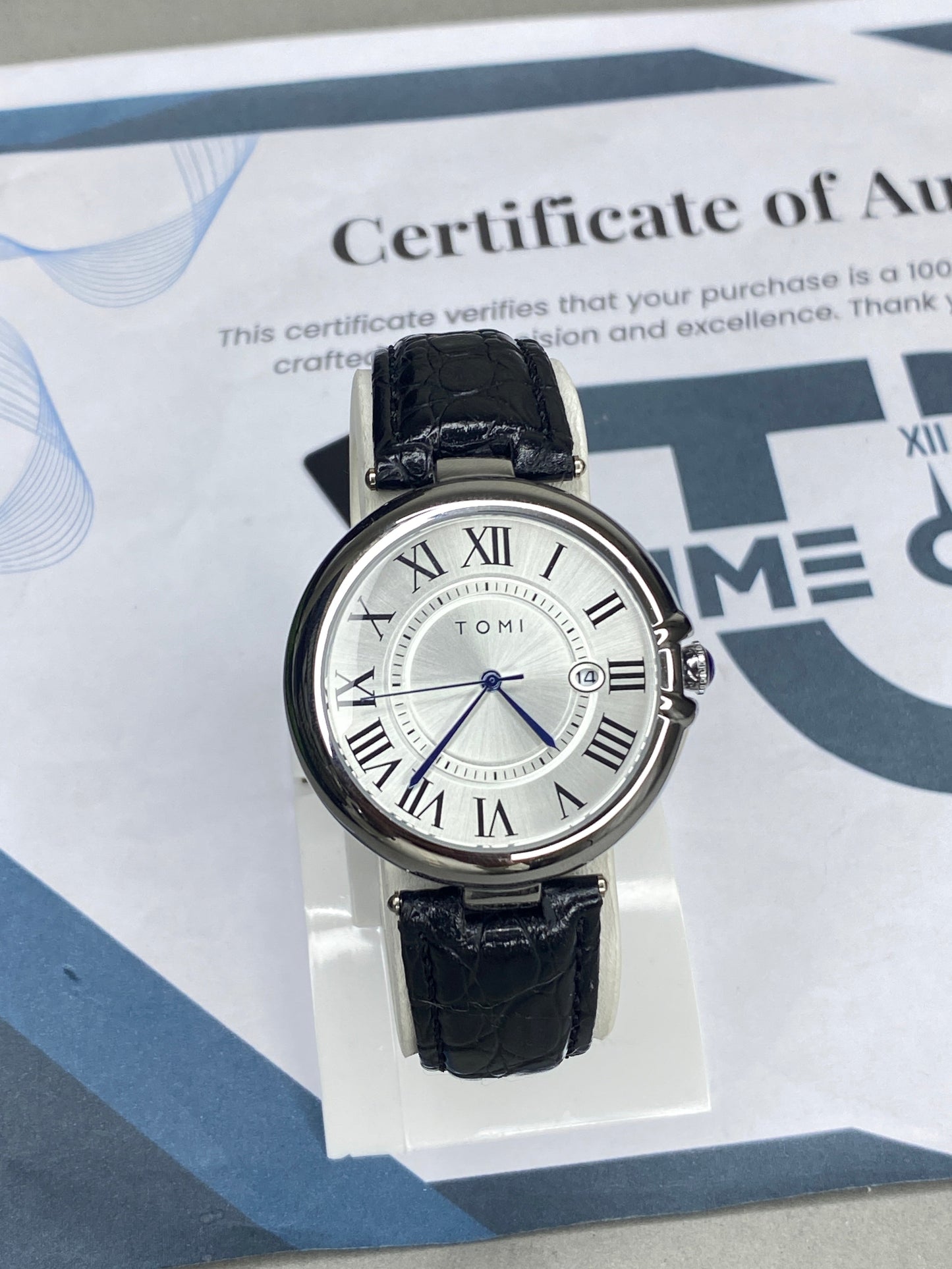 Tomi T-075 Round Business Watch For Men