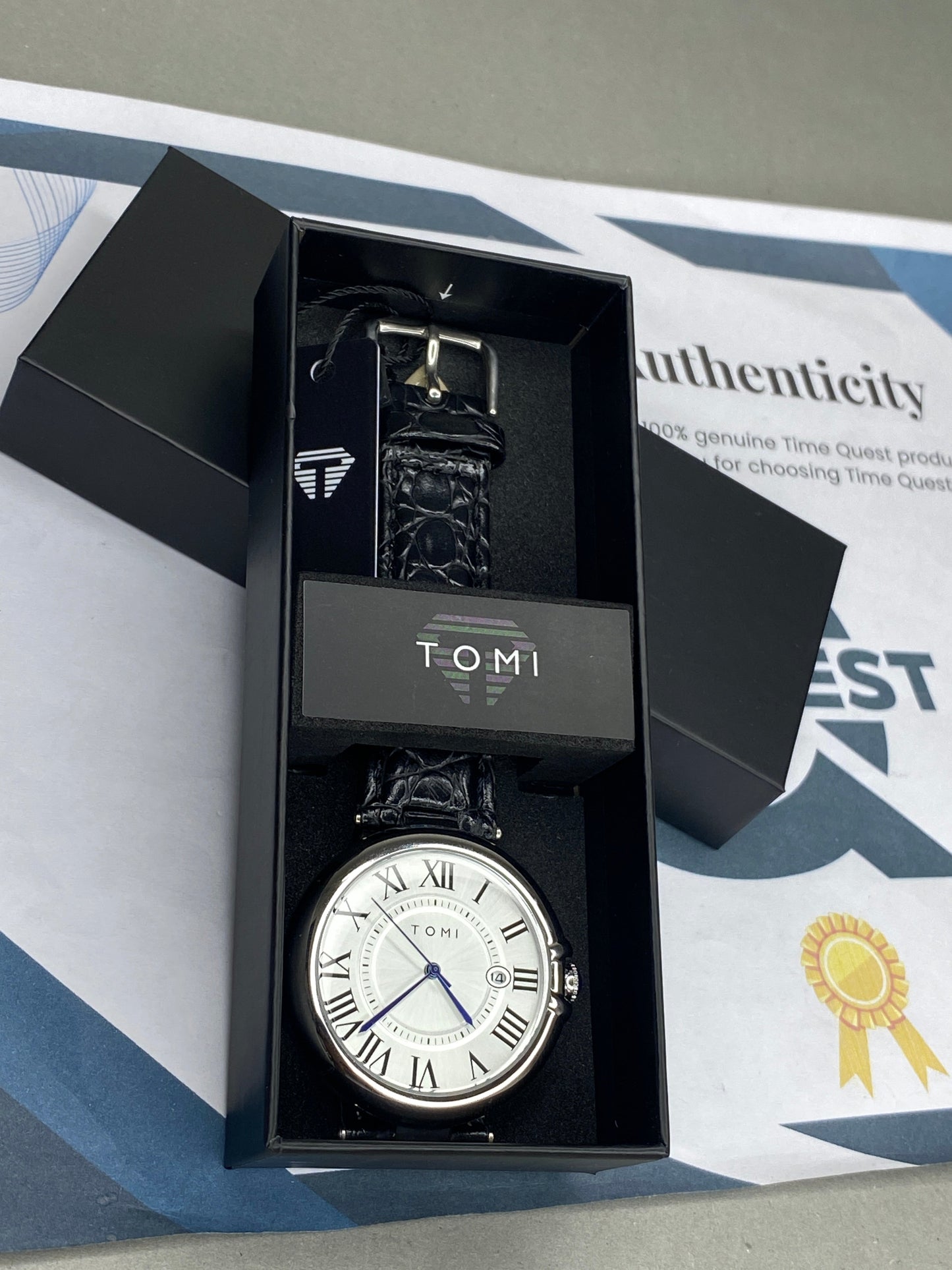 Tomi T-075 Round Business Watch For Men