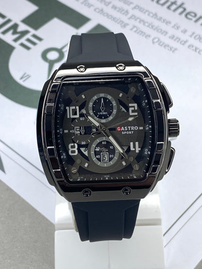 GASTRO Curvex Shape Dial Analog Sports Watch With Date Display and Durable Straps