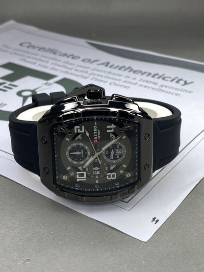 GASTRO Curvex Shape Dial Analog Sports Watch With Date Display and Durable Straps