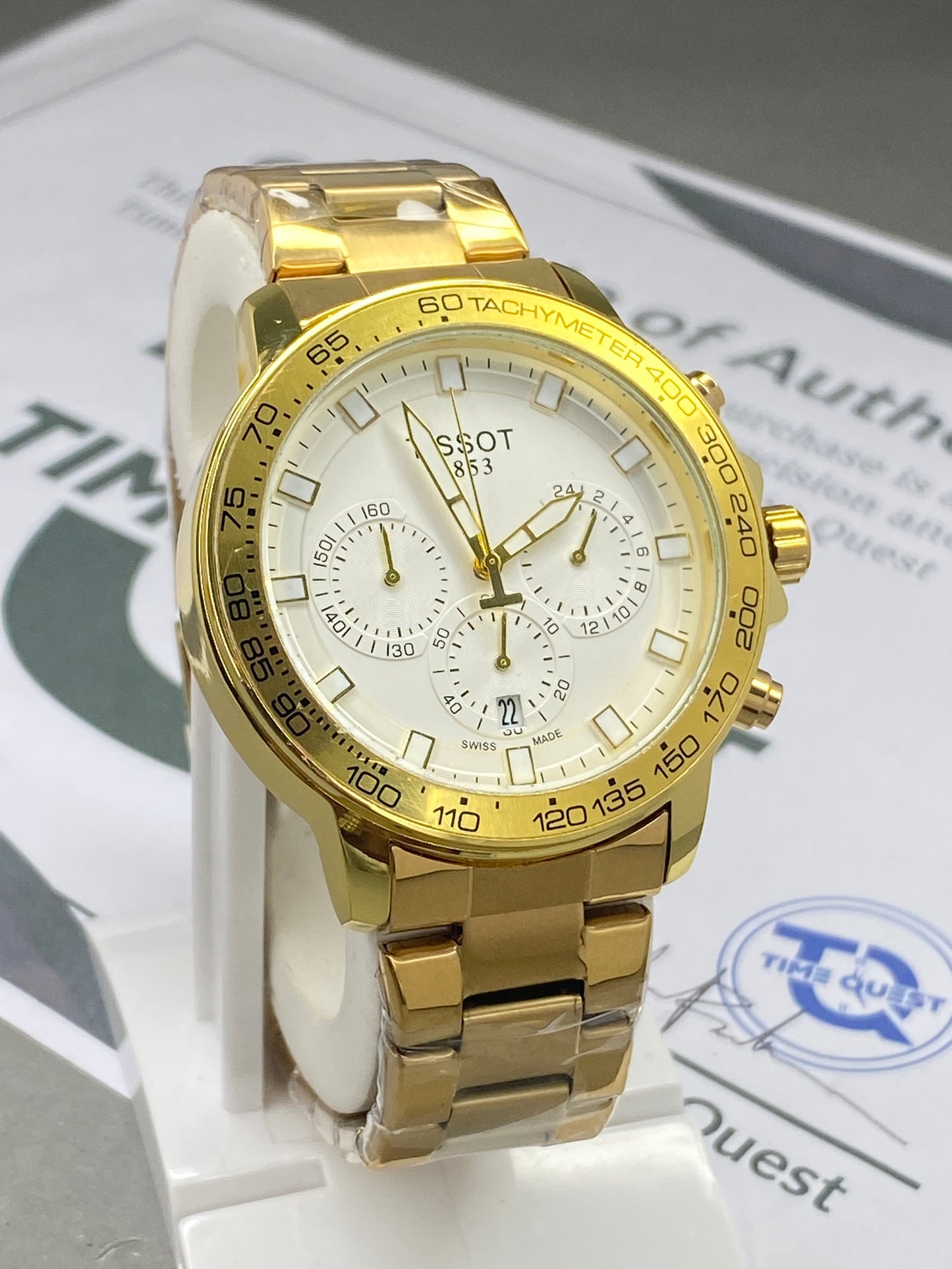 Tis-1853 Chronograph Working Chain watch