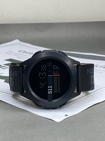 Men's Digital Round Dial Multifunctional Sports Watch