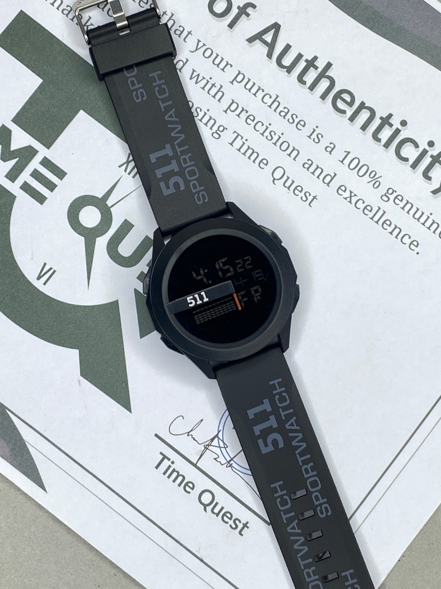 Men's Digital Round Dial Multifunctional Sports Watch