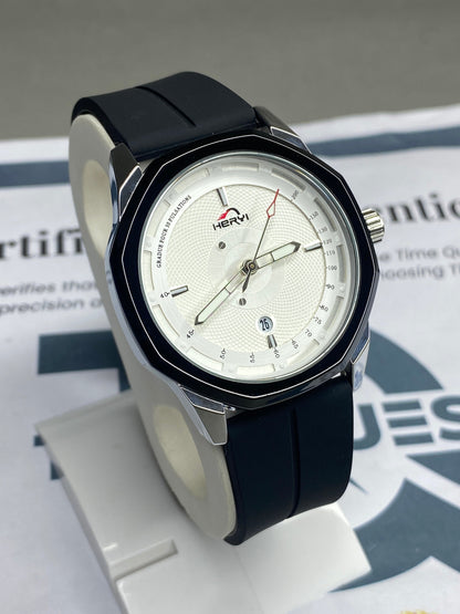 Heyri - Unique Design Magnetic Lock & Silicone Straps Watch