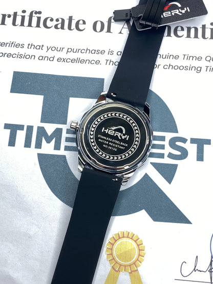 Heyri - Unique Design Magnetic Lock & Silicone Straps Watch