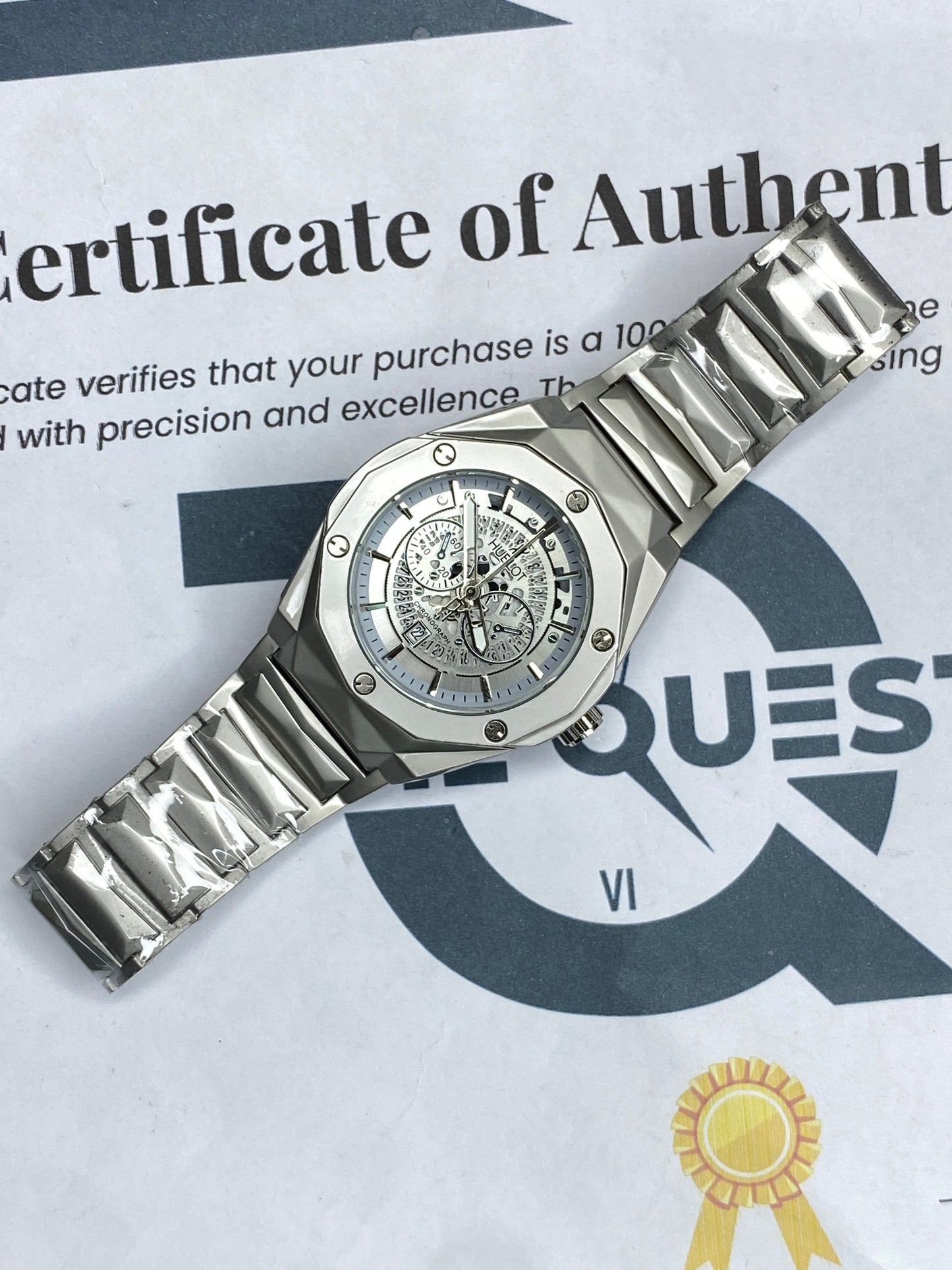 Hublot Geneve Master Lock , Chain Watch For Men