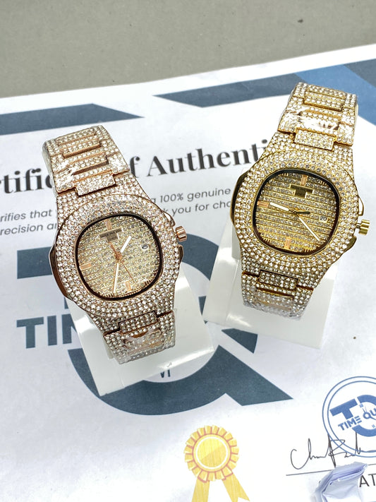 PP - Geneve Iced Out Luxury Chain Watch