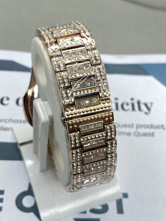 PP - Iced Out Self Winding Luxury Chain Watch