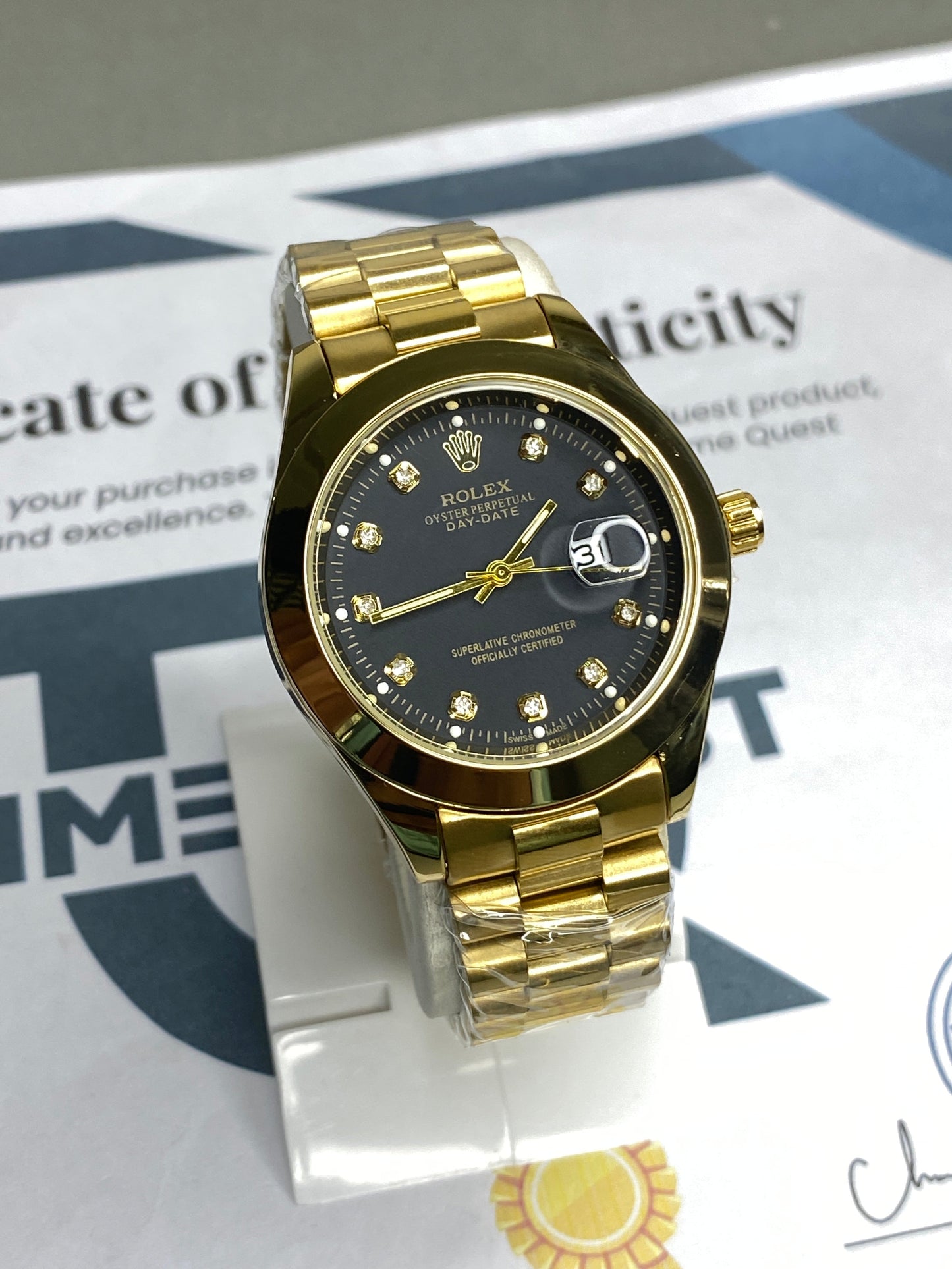 RLX Oyster Perpetual Luxury Chain Watch