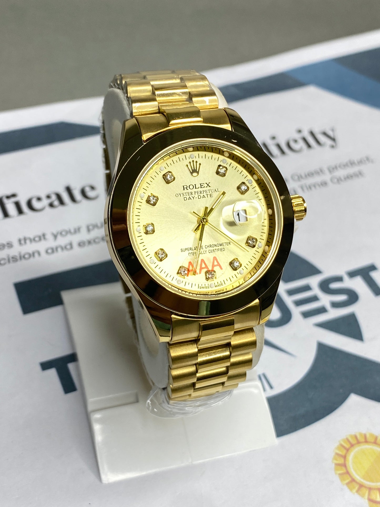 RLX Oyster Perpetual Luxury Chain Watch