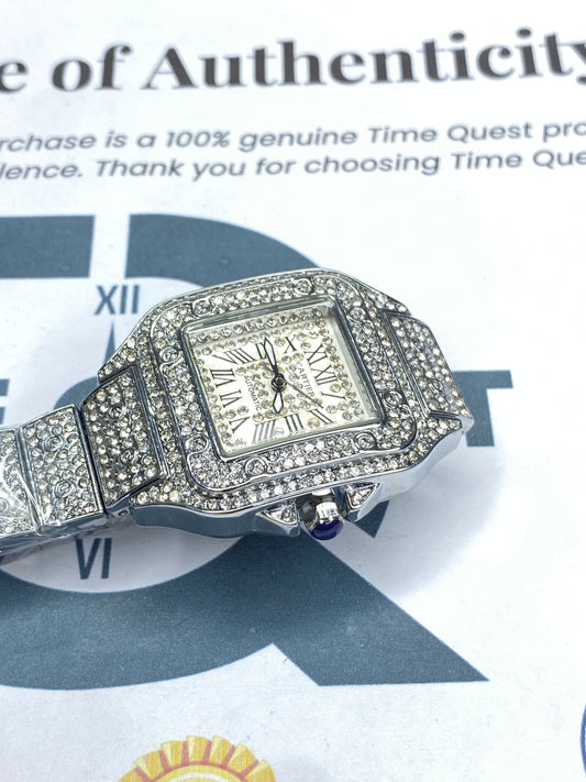 Luxury Cartier - Ladies Watch With Butterfly Master Lock