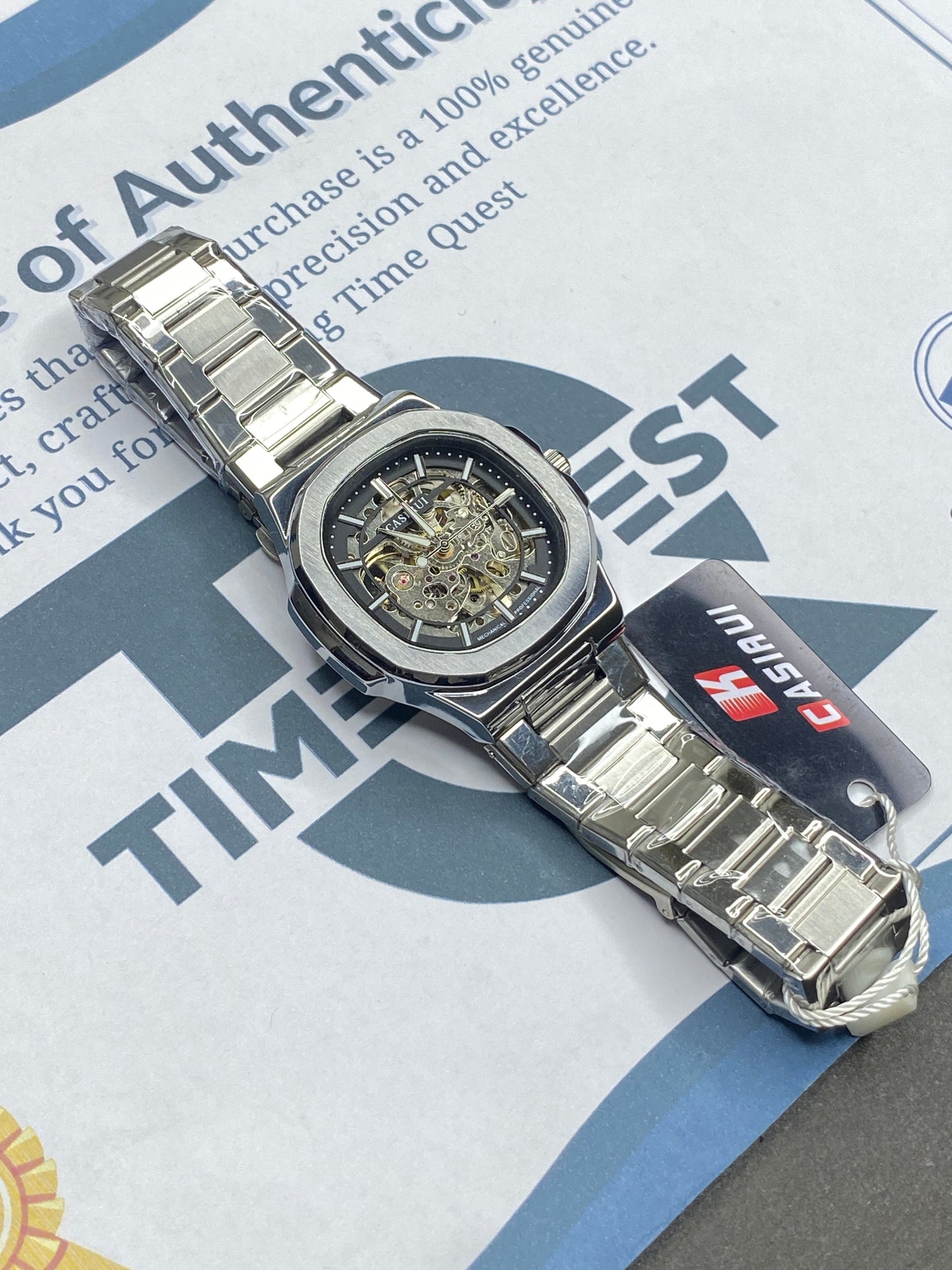 Martyn Line Automatic - Mechanical Movement Watch in Stainless Steel
