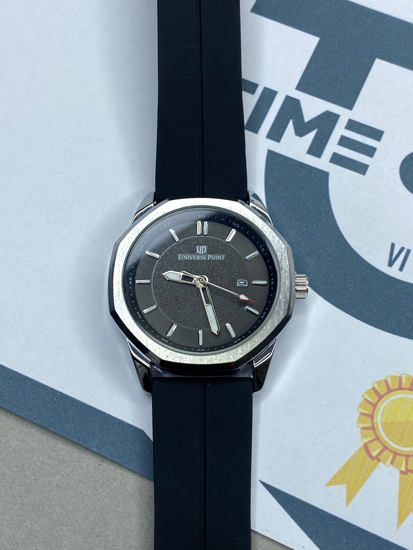 Universe Point Silicone Rubber Strap With Magnetic Master Lock