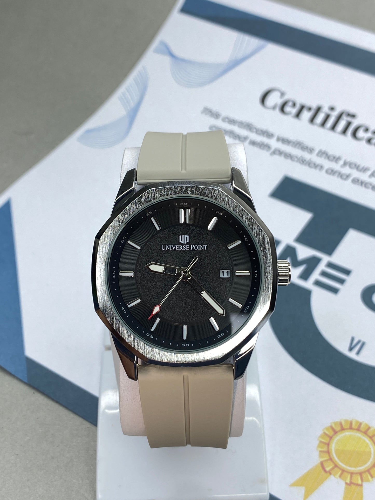 Universe Point Silicone Rubber Strap With Magnetic Master Lock