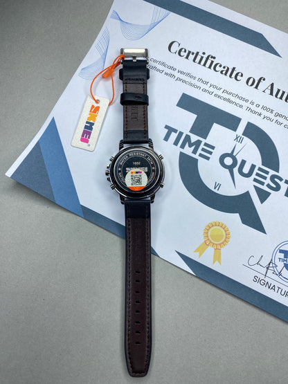 SKMEI 1652 Dual Time Straps Watch For Men