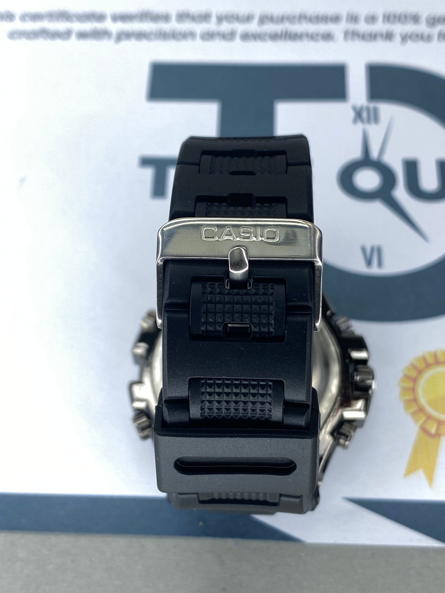 Dual Time Metallic Dial Analog & Digital Sports Watch