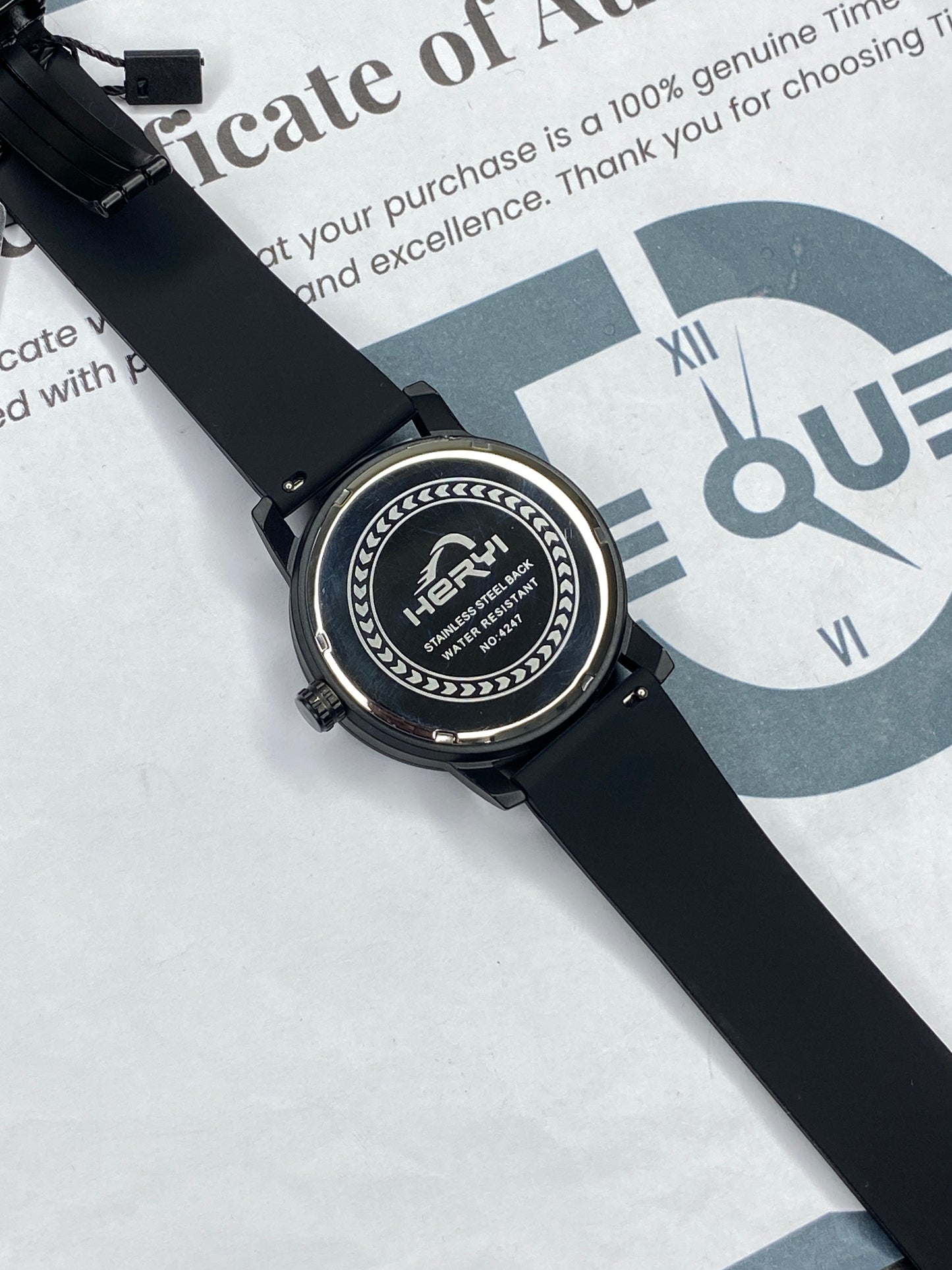 Revolutionary Bearing Full Magnetic Dial & Lock With Silicone Rubber Straps Watch
