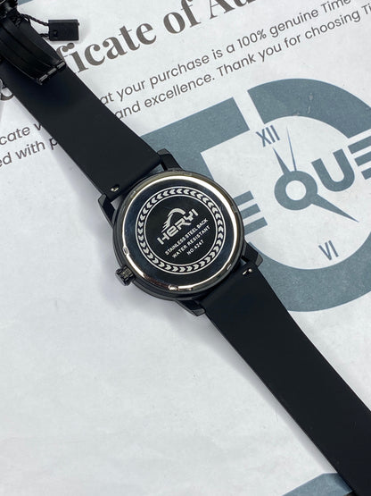 Revolutionary Bearing Full Magnetic Dial & Lock With Silicone Rubber Straps Watch