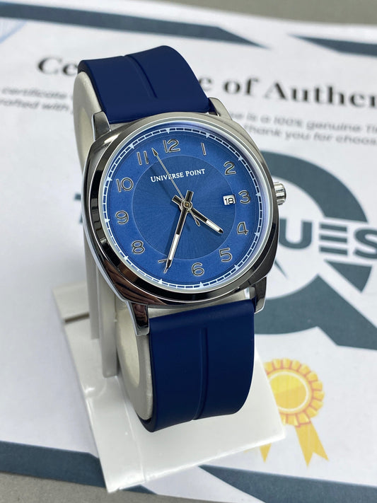 Universe Point Magnetic Lock & Silicone Straps Watch