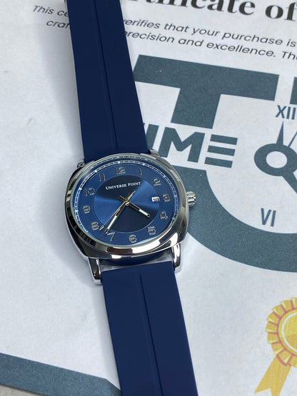 Universe Point Magnetic Lock & Silicone Straps Watch
