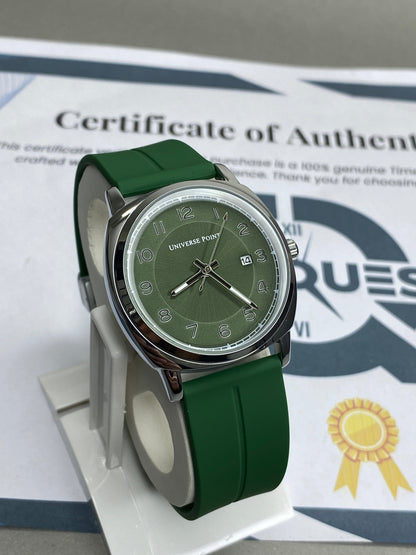 Universe Point Magnetic Lock & Silicone Straps Watch