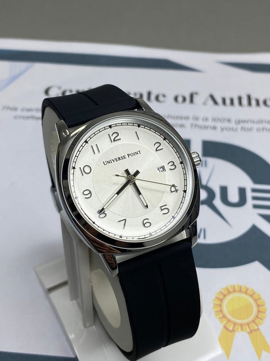 Universe Point Magnetic Lock & Silicone Straps Watch