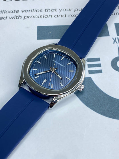 Universe Point Magnetic Lock & Silicone Straps Watch