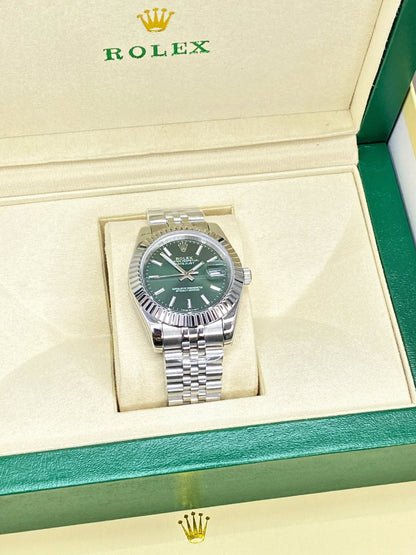 RLX Oyster Perpetual Datejust Automatic Movement Luxury Chain Watch for Men