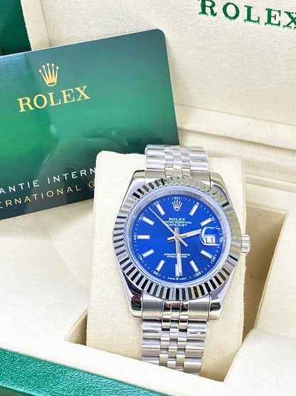 RLX Oyster Perpetual Datejust Automatic Movement Luxury Chain Watch for Men