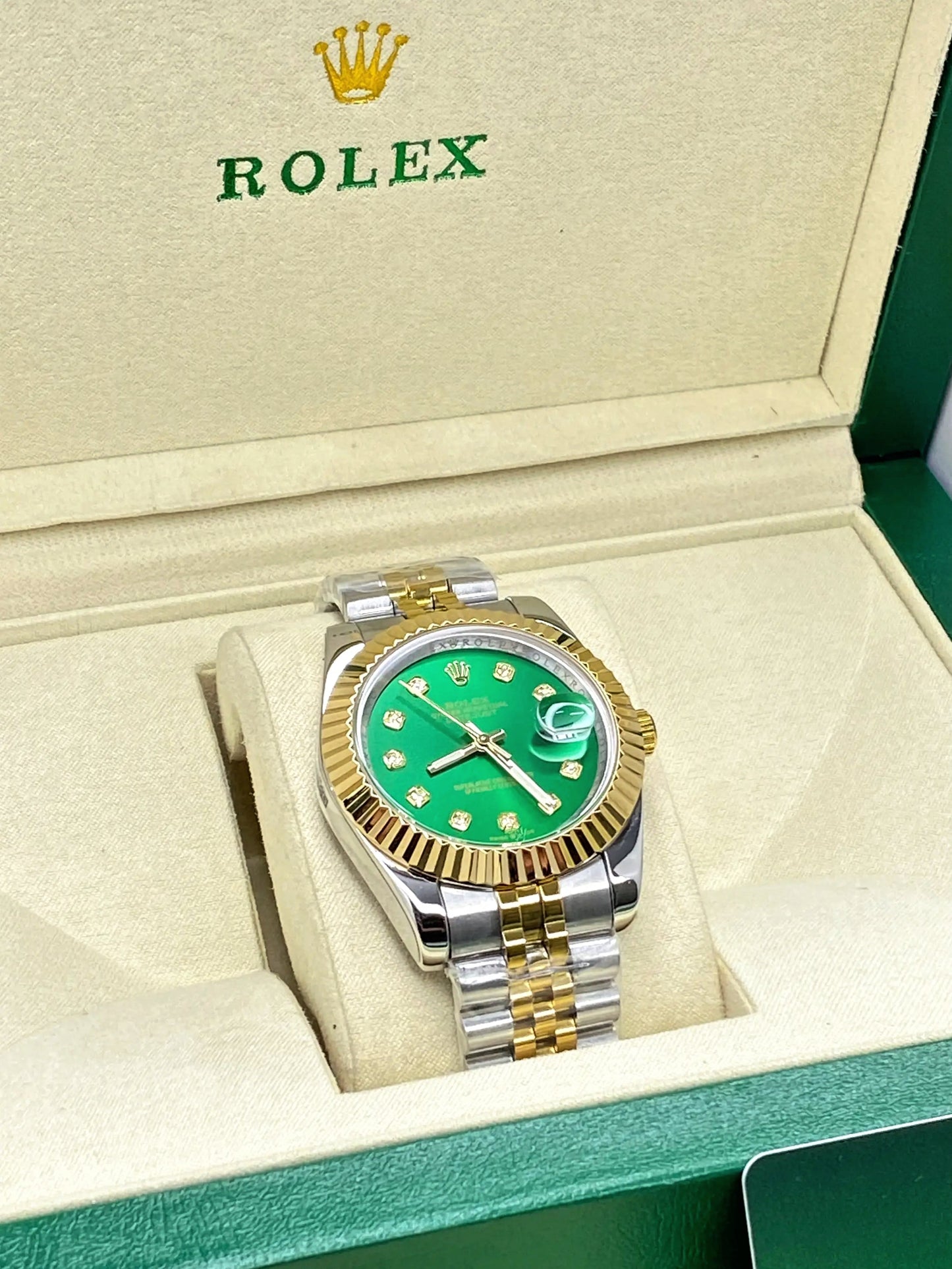 RLX Automatic Movement Oyster Perpetual Datejust Automatic Movement Luxury Chain Watch